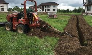Копка траншей для водопровода в Стрежевом: цена за метр от 940 руб.